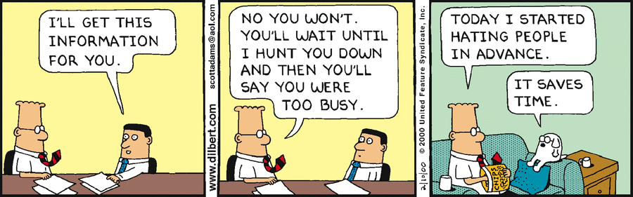 Dilbert Cartoon